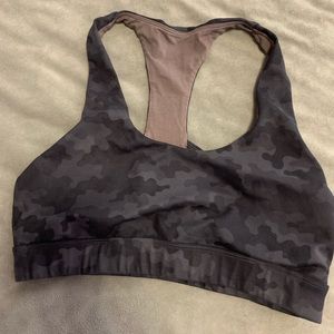 Camo Strappy Bra